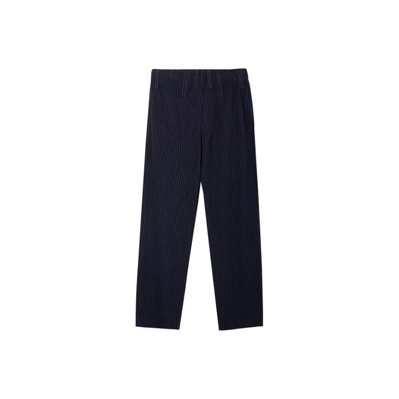 Homme Plissé Issey Miyake Corduroy Trousers-0