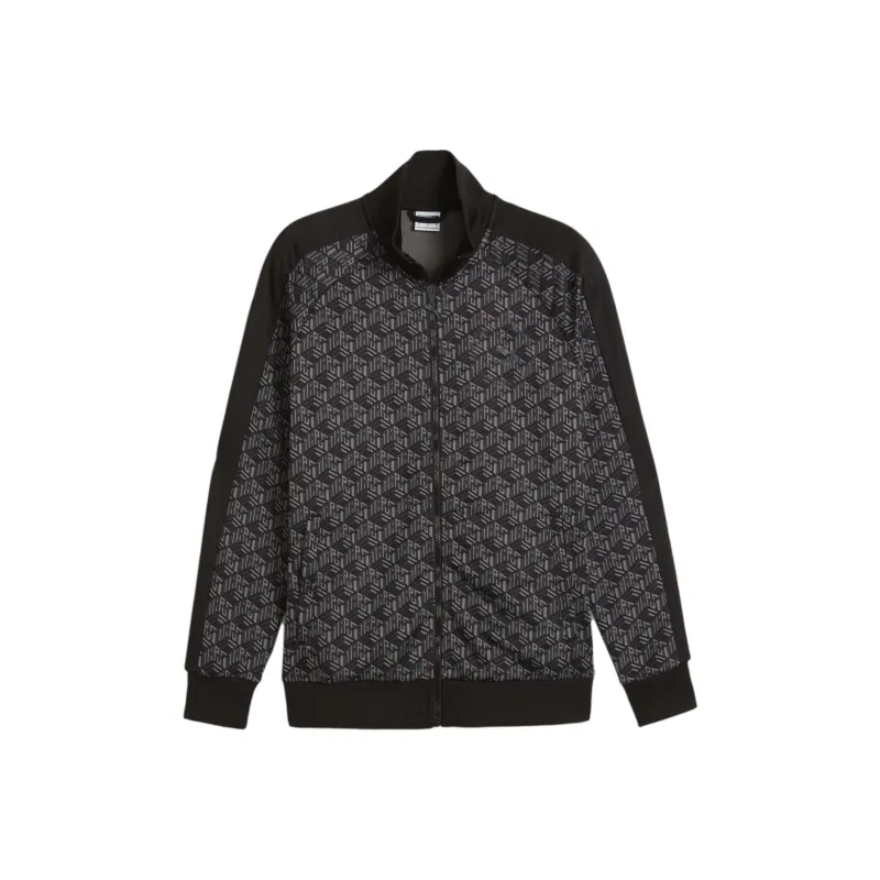 PUMA T7 AOP Jackets Coats Men's Black-0