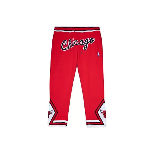 Mitchell & Ness Knitted Sports Pants Men's Red