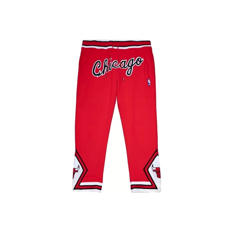 Mitchell & Ness Knitted Sweatpants Men's Red-0