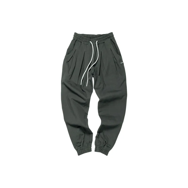 LUJIAMEN Cuffed Pants Sweatpants Men's-3
