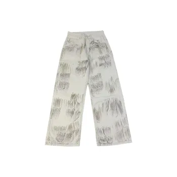 FAIRWHALE Jeans Unisex White
