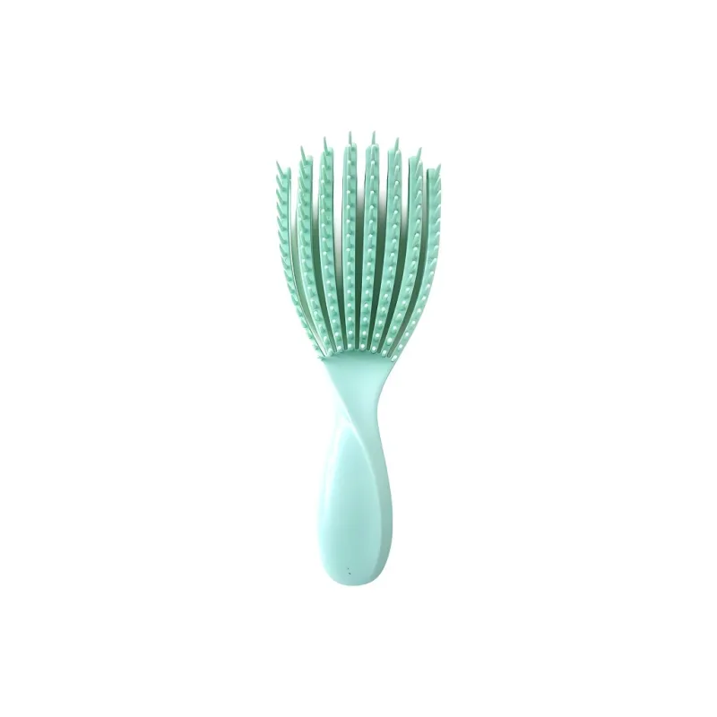 Sweet Pillow House Shell Puff Comb, Large Size, Small Size, Long Handle, Good Looking Rib Comb Shaping-4