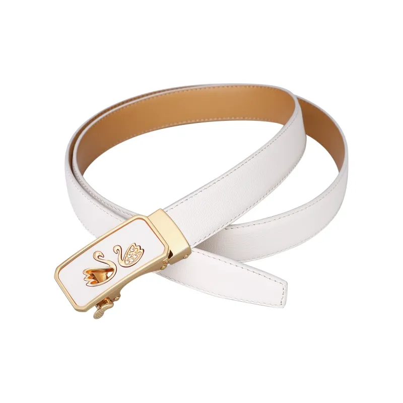 CATELLES Cow Split Leather Belts Women's 2.4cm-10