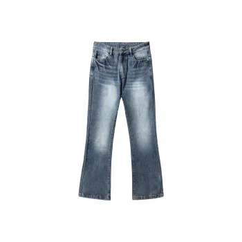 FEAROM Jeans Unisex Vintage Blue
