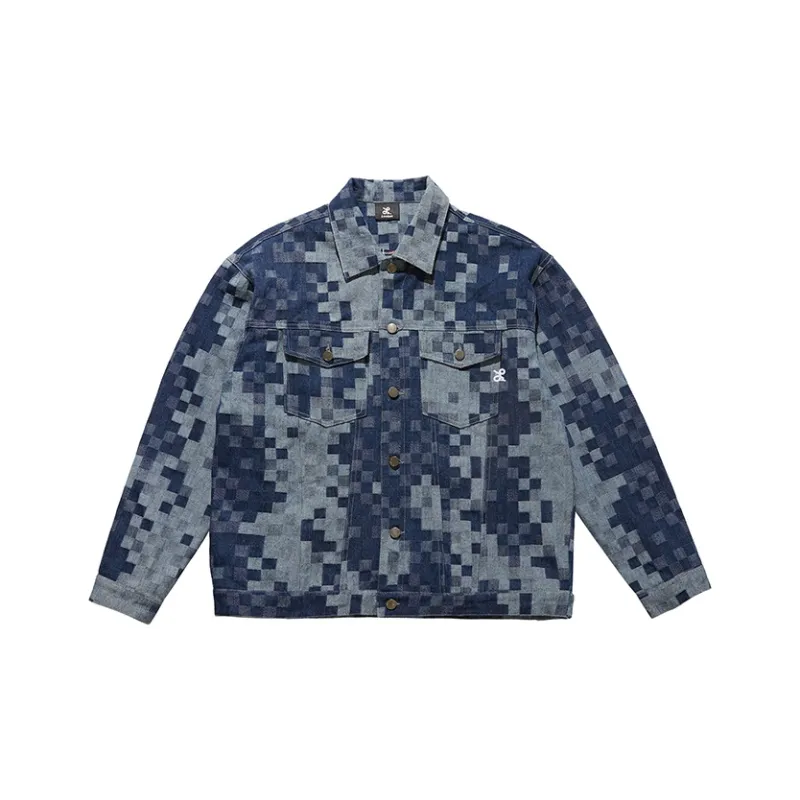 LOOKUN Jackets Men Navy Blue-0