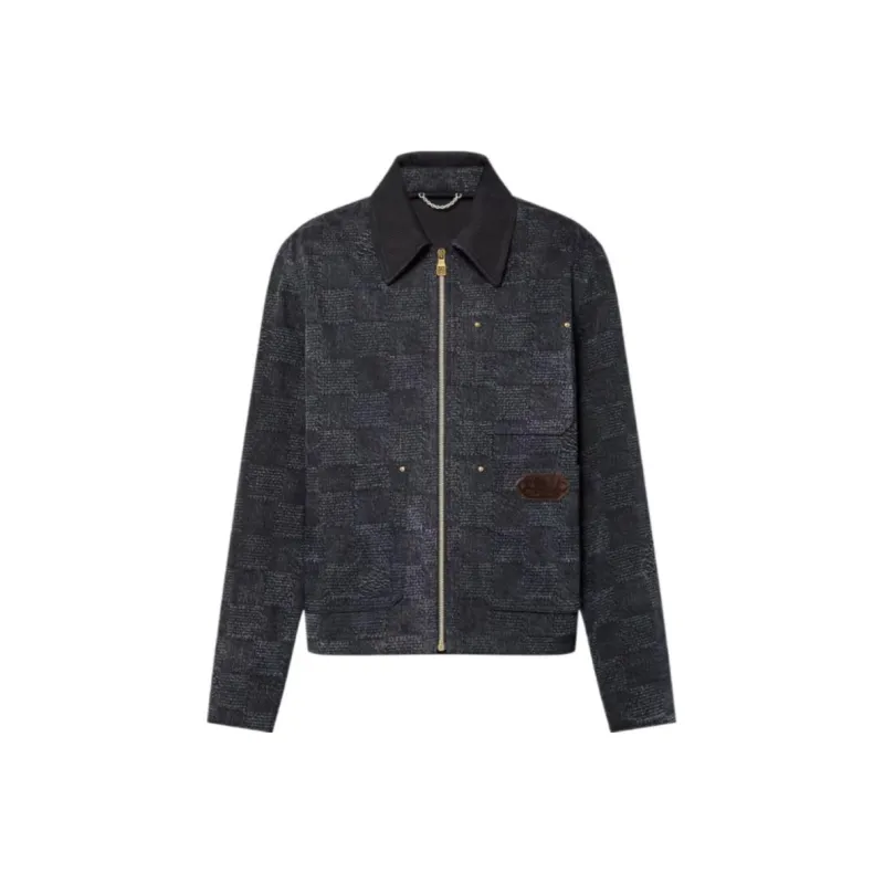 LOUIS VUITTON Damier Workwear Cotton Blouson-0