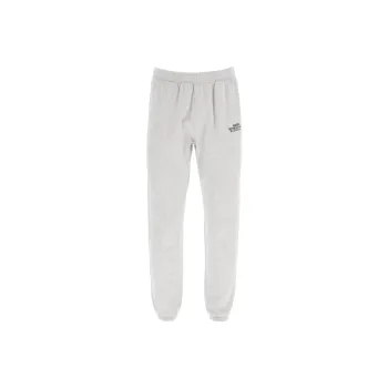 Maison Kitsune Knitted Sweatpants Men Gray