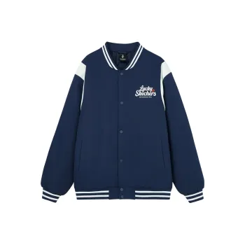 Skechers New Year Puffer Jacket Unisex Marine Blue