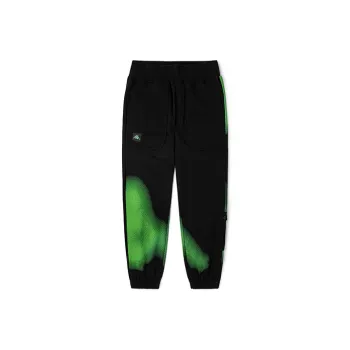 Kappa Jogger Sports Pants Unisex Fuzzy Omini Neon Green