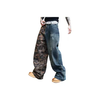 SONGS ALONG Jeans Unisex Blue