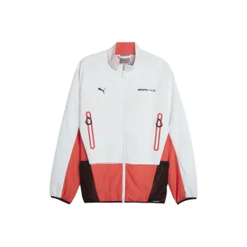 PUMA AMG Men's Motorsport Statement Woven Jacket Jackets Coats Men's White