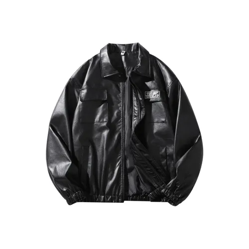 Ice Flying Leather Jacket Unisex