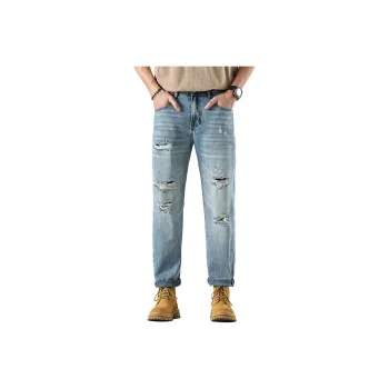 Devanro Jeans Men Blue