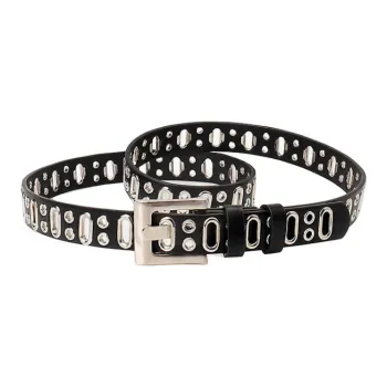 JEANSWEST PU Leather Belts Women's 2.4CM