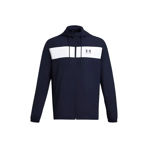 Under Armour SPORTSTYLE Jackets Coats Men's Navy Blue