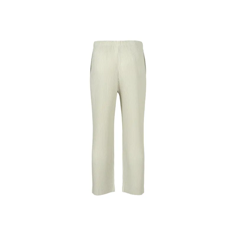 Homme Plissé Issey Miyake Casual Pants Men's Frost Gray-1