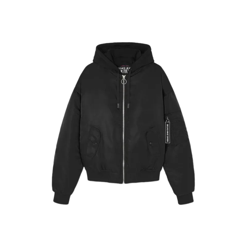 VERSACE JEANS COUTURE SS24 Down Jacket Men's Black-0