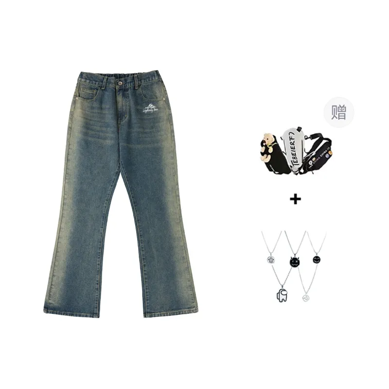 LIGHTNING BEAR Jeans Unisex-6