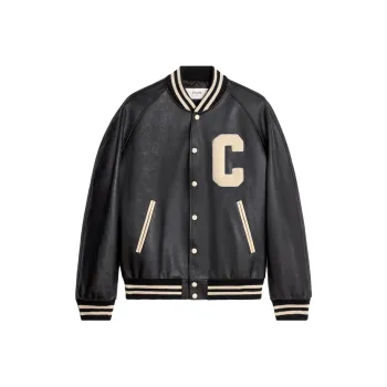 CELINE Oversized Teddy Jacket In Calfskin