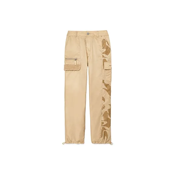 Ugg X Feng Chen Wang Feng Chen Wang X UGG Co brand Cargo Pants Unisex Ecru-0