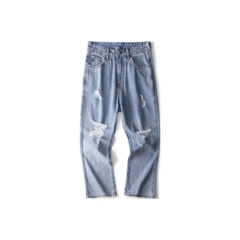 FAIRWHALE Jeans Unisex Denim Blue-0