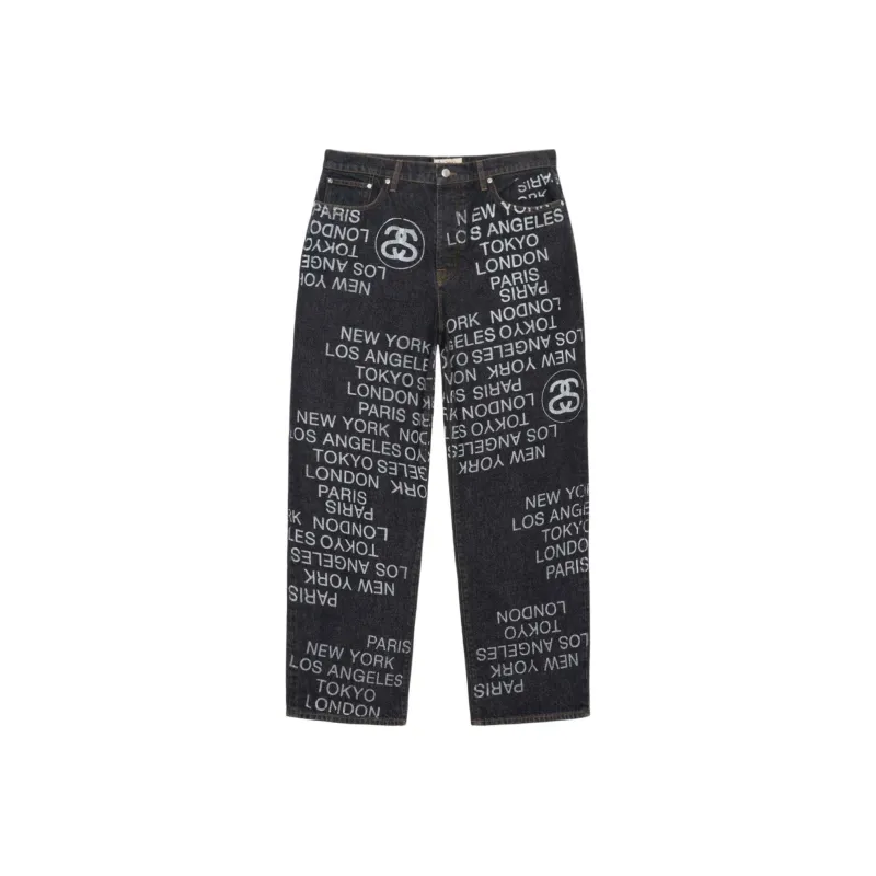 Stussy Big Ol' Denim City Link Jean-0