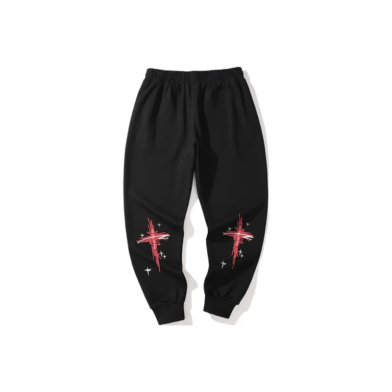 SANSYAS Knitted Sweatpants Unisex-0