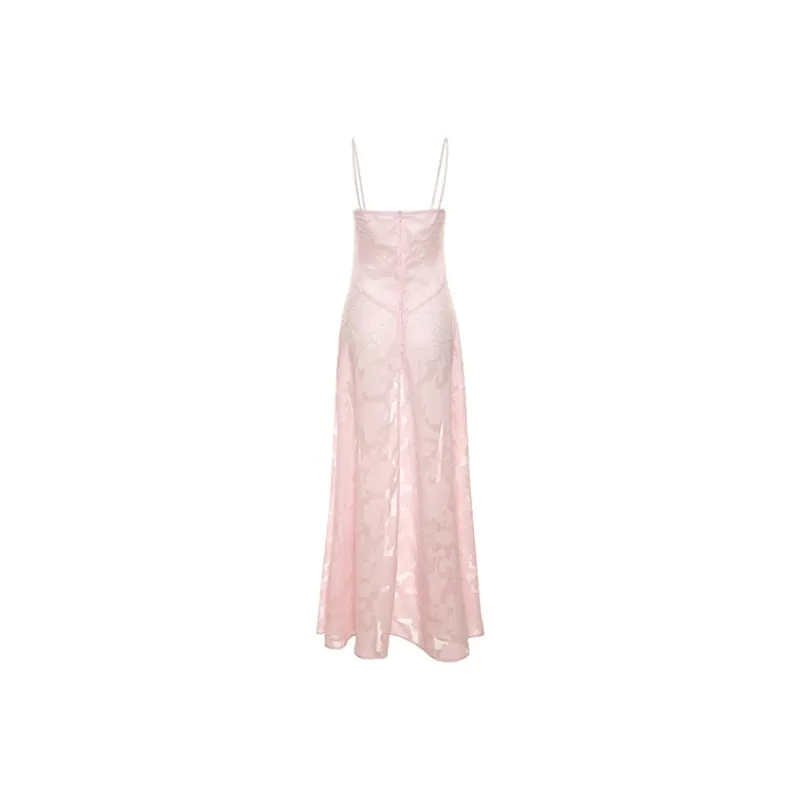 SECFLY OFFICIAL Slip Dress Women's Pink-1