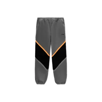 LiNing CF Tracing Knitted Sports Pants Unisex Matte Gray