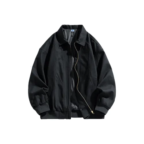 MKZA Jackets Coats Unisex Black