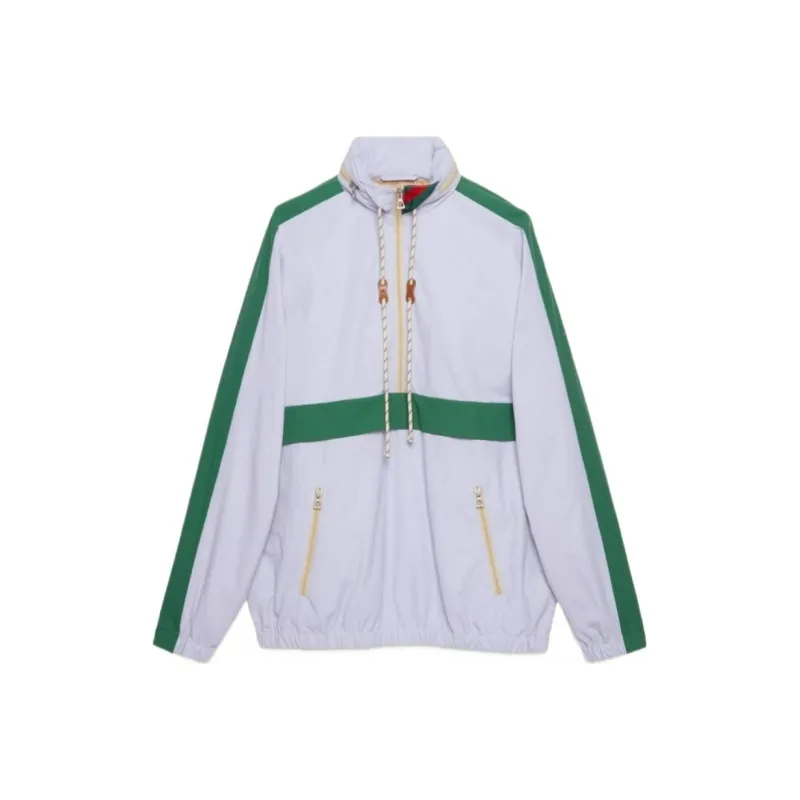 GUCCI Zipped Stripe Track Jacket-0