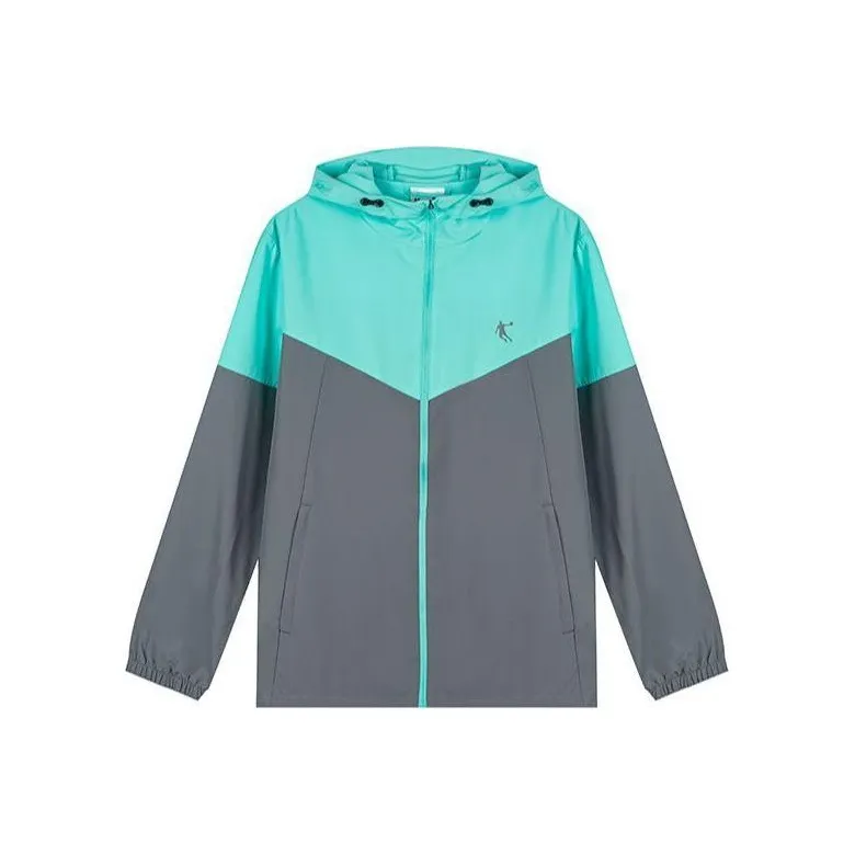 QIAODAN Trench Coat Men's Smart Green/Geo Gray-0