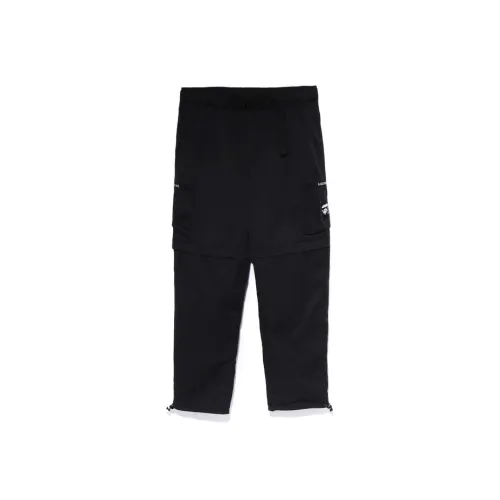 A BATHING APE Side Pocket Detachable Relaxed Fit Pants