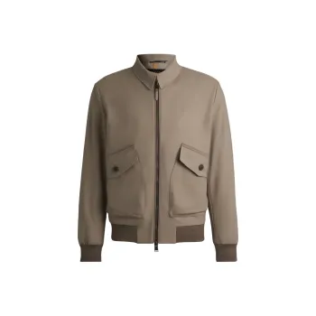 HUGO BOSS Jackets Coats Men's Light Brown