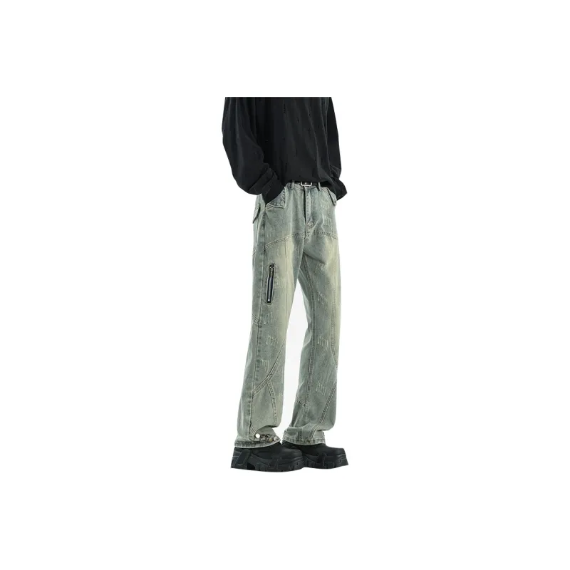 FONDLOOK Jeans Unisex Blue-0