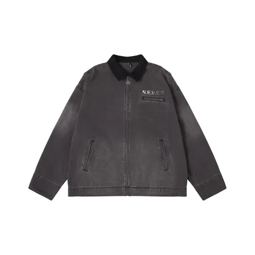 N-MAX Jackets Unisex Gray Gray Black