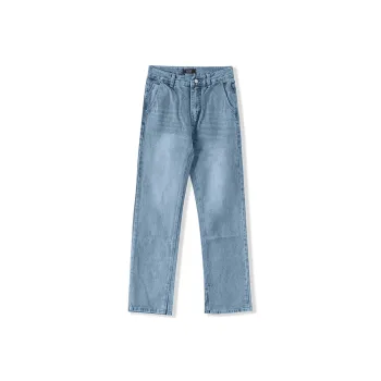 I'm David Jeans Unisex Light Blue