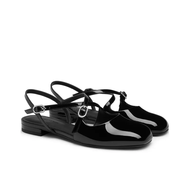 CHARLES&KEITH Small Ck One Strap Sandals 2.2cm Women's-5