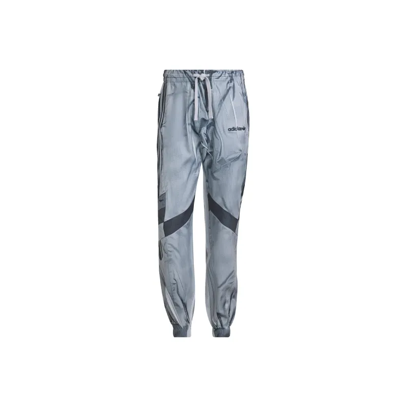 Adidas Originals Blue Version Collection Knitted Sweatpants Men's Gray-0