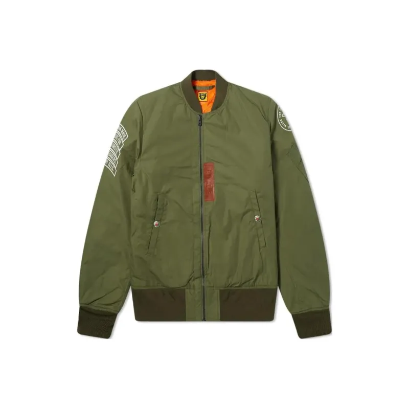 HUMAN MADE SS24 Jackets Coats Men's Olive Brown-0