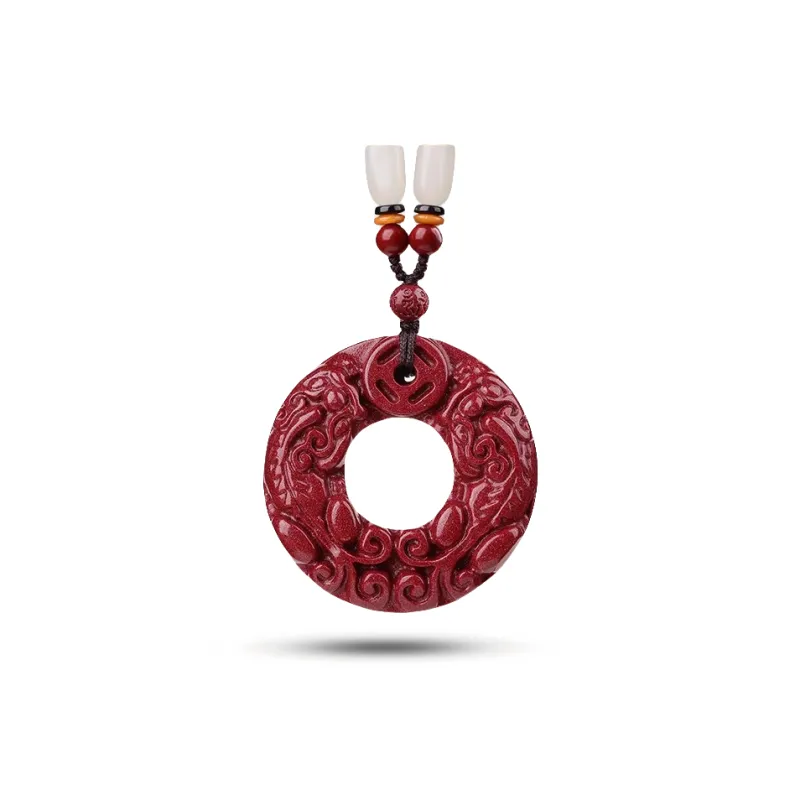 Dora Skewers Cinnabar Pendants Unisex-0