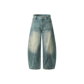 GBXM Jeans Unisex Washed Blue