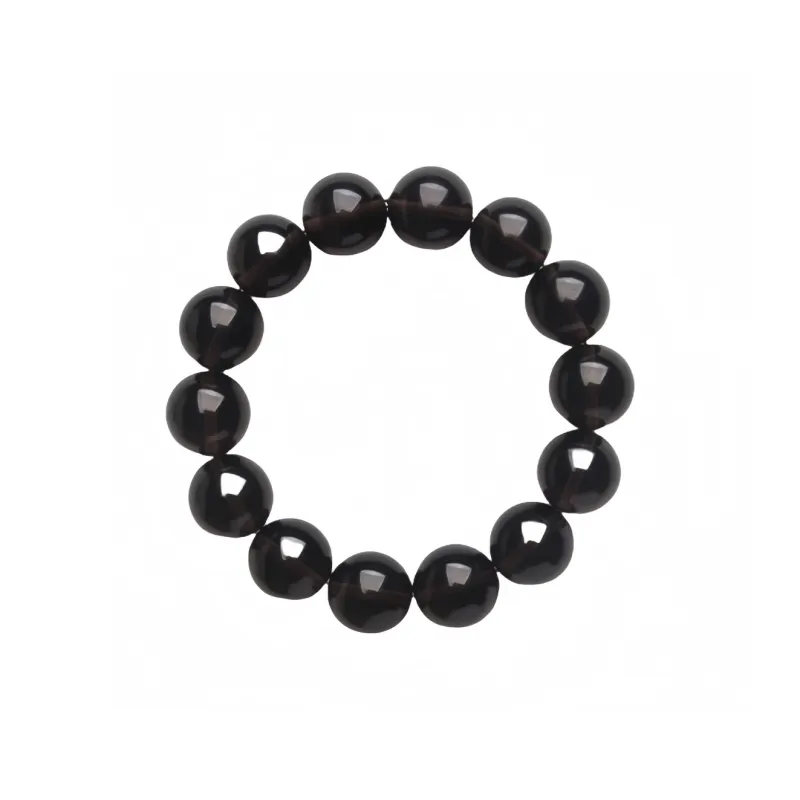 Stone On The Line Obsidian Jade Bracelets Unisex-12
