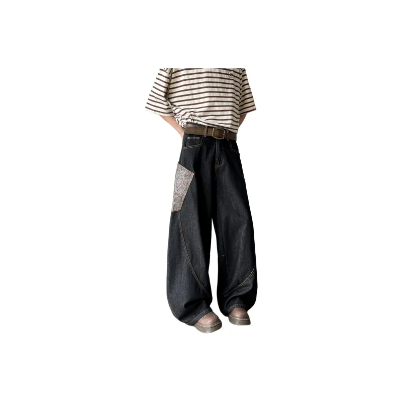 COMOWA Jeans Unisex Black-0