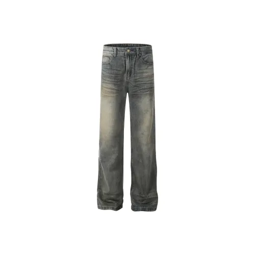 GBXM Jeans Unisex Vintage Blue