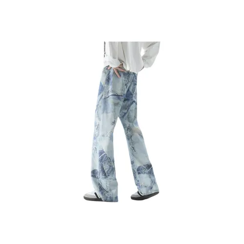 Children Of Huaxia Jeans Men's Light Blue