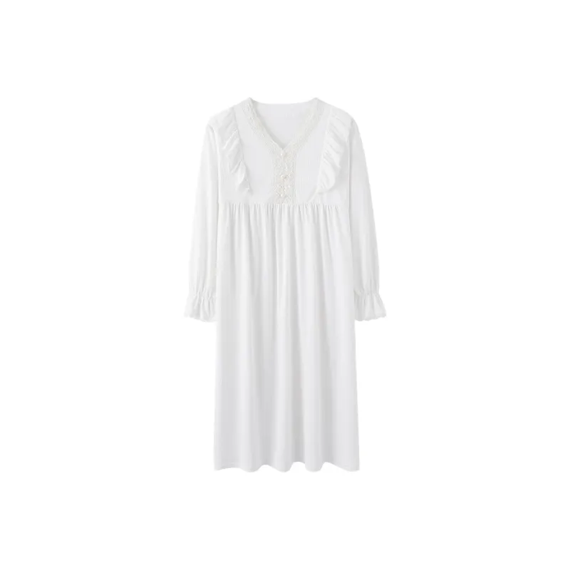 MADALLO Nightgown Women's White-0
