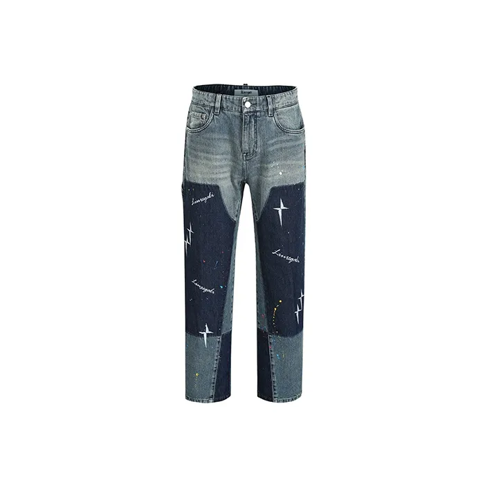 LIUREGALI Jeans Men Blue-0