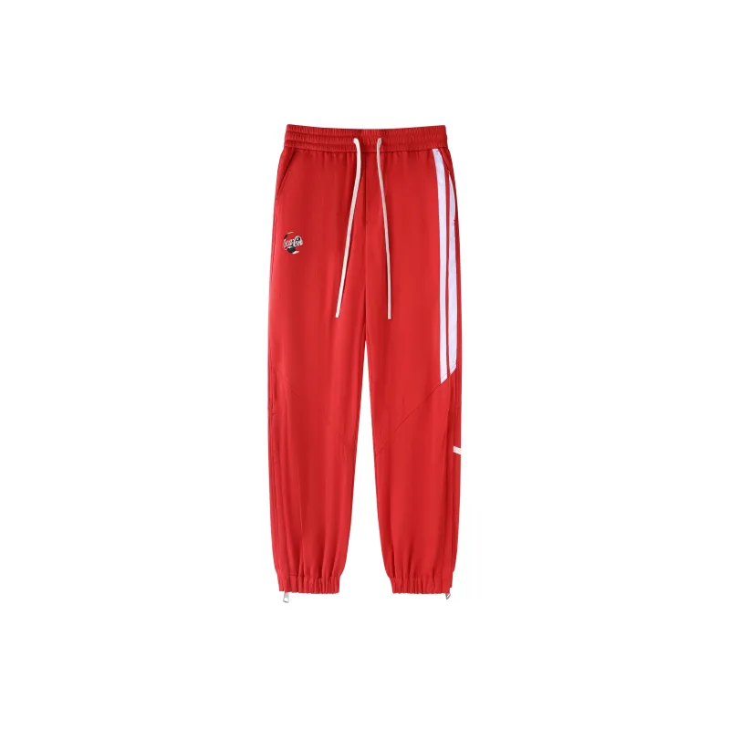 Coca Cola x SHIJIEBEI Cuffed Pants Sweatpants Unisex-3